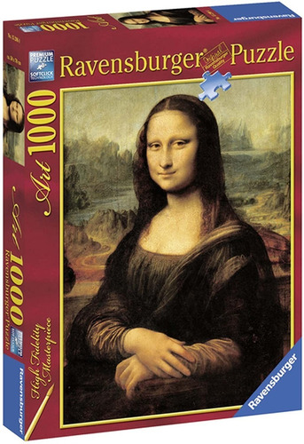 Rompecabezas Ravensburger - La Mona Lisa De 1,000 Piezas