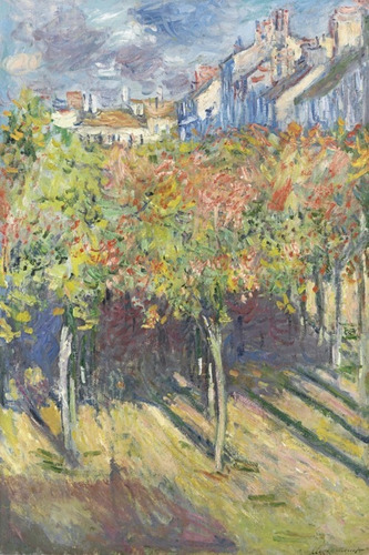 Claude Monet - Les Tilleuls A Poissy - Lámina 45x30 Cm.