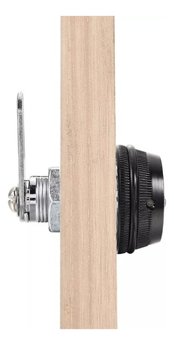 Cerradura De Armario Combinada Con Tensor, 2 Piezas
