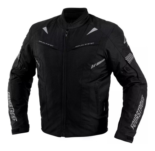 Campera Moto Warrior Cordura Corta Four Stroke Rpm764