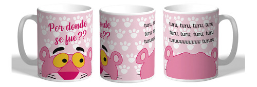 La Pantera Rosa Taza De Plástico