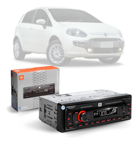 Aparelho Som Usb Bt Sd Fm Jbl Celebrity100 Fiat Punto 