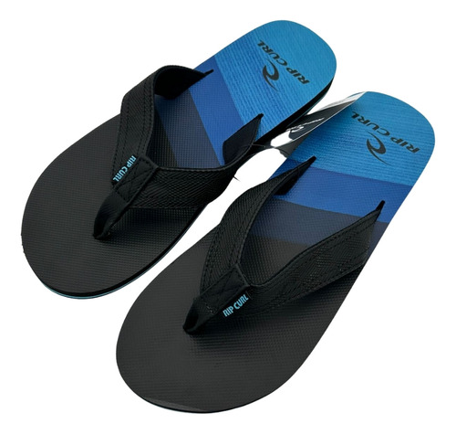 Chinelo Rip Curl Masculino Ripper Preto Azul Tctak13483