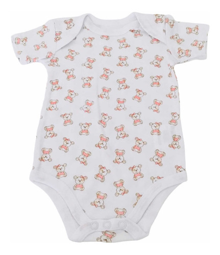 Body Marca Prenatal 100% Algodón Talla 6 A 9 Meses Osita.