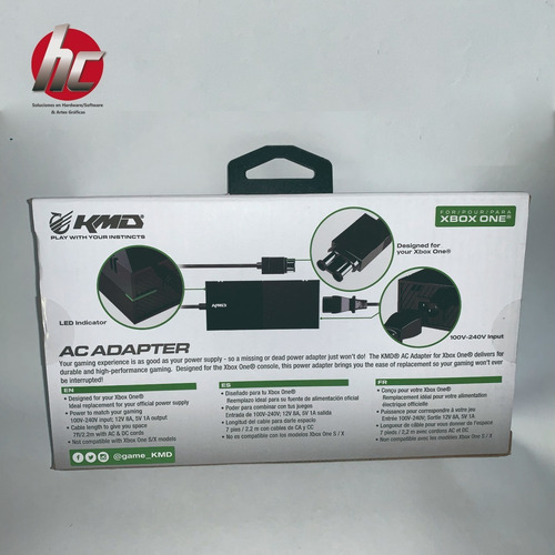Fuente De Poder Ac Adapter Kmd Para Xbox One (nvo) (Usado)