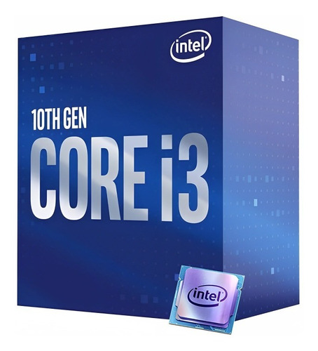 Procesador Intel Bx8070110100 Core I3-10100 1200 10ma Genera