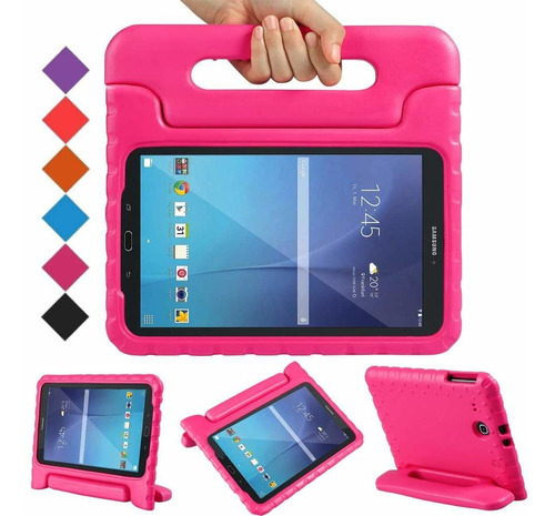 Bmouo Funda Para Niños Para Samsung Galaxy Tab E 9.6  Funda
