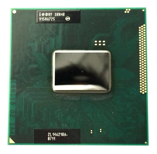 Procesador Intel Core i3-2310M FF8062700999405 de 2 núcleos y  2.1GHz de frecuencia con gráfica integrada