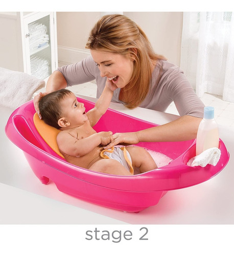 Bañera Tina Para Bebe Con Hamaca Y/o Malla 3 Etapas