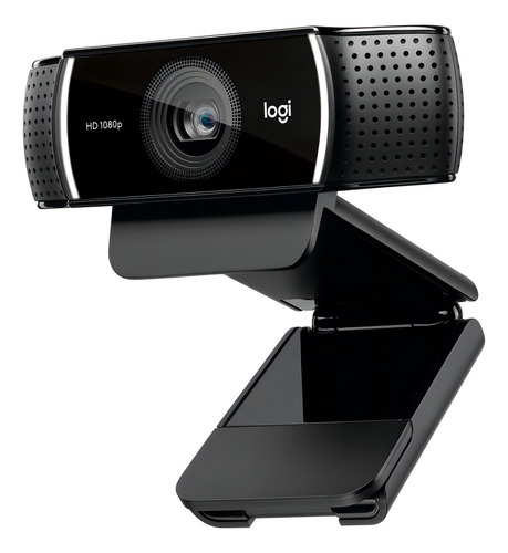 Cámara Web Logitech C922 Pro Full Hd 30fps Color Negro