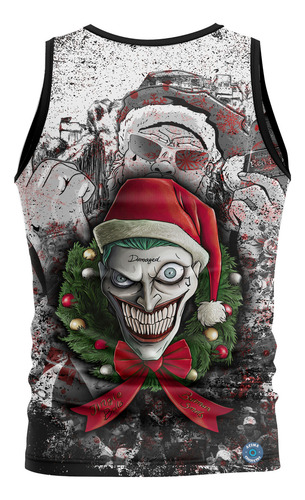 Camiseta Regata Quebrada Favela Mandrake Natal Coringa