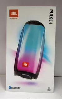 Bocina Jbl Pulse 4 Portátil Con Bluetooth Waterproof Negra