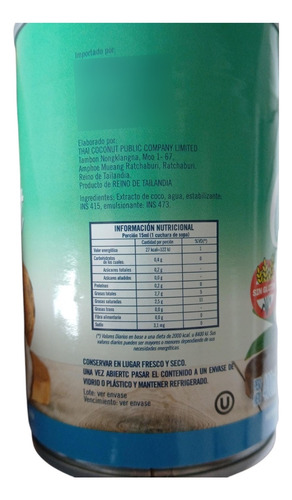 Pack X 3 Bebida Vegetal De Coco Chennai Coconut Sin Tacc