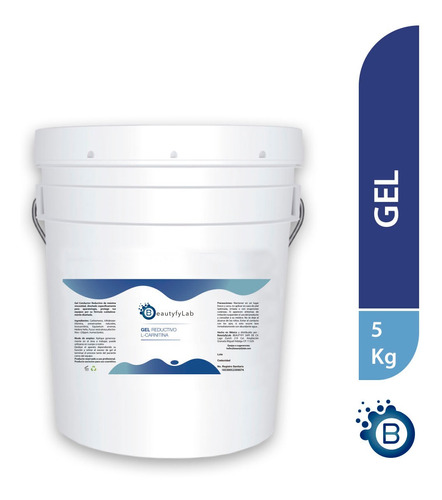 Gel Conductor Premium Carnitina Reduce Reafirma 5 Kg Biolab