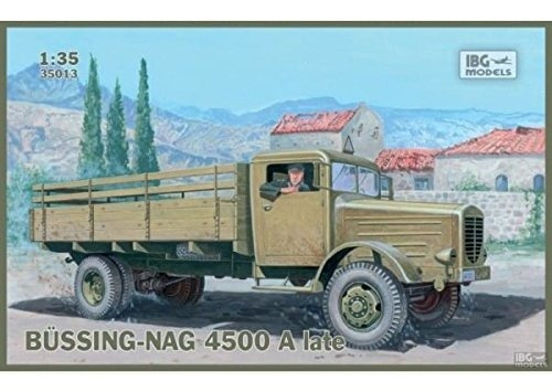 Modelos Ibg 1/35 Bussing Nag-4500a Late Estaca Carrocería De