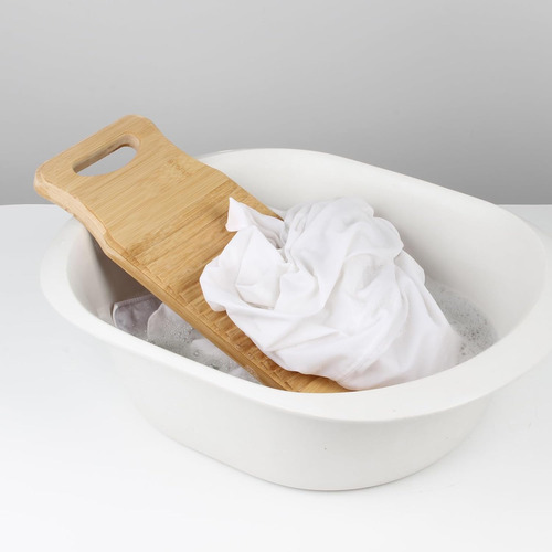 Tabla De Lavado De Manos De Bambú Lavar Ropa, Tabla De...