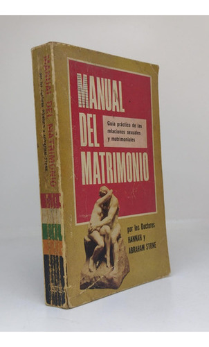 Manual Del Matrimonio - Hannah Y Abraham Stone - Usado  