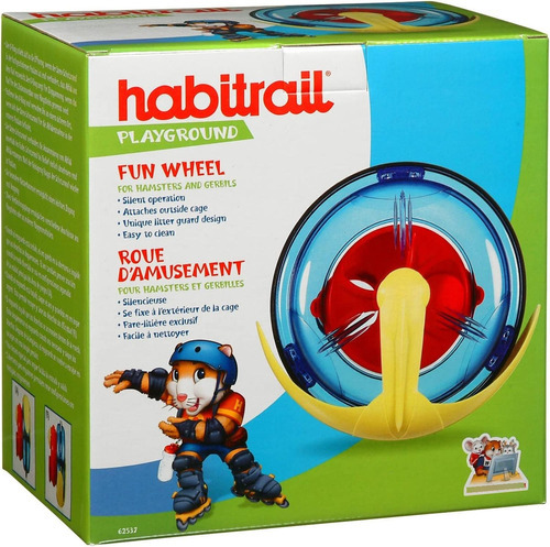 Habitrail Playground Rueda Ejercicio Hamster Sirio Juguete