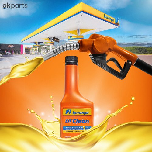 4 X Ipiranga Aditivo Dt Clean Gasolina Limpa Injeção 200ml