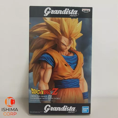 Boneco dragon ball super goku instinto superior grandista