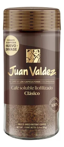 Café Juan Valdez Soluble 100% Colombiano De 50g Liofilizado