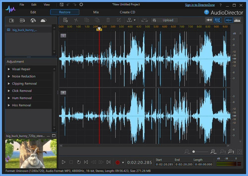 Editor De Audio Audio Director Profesional