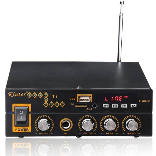 Kinter T1 2x25w Digital Bluetooth Estéreo Amplificador Sopor