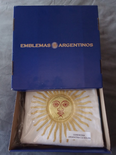 Bandera Doble Sol Argentina Ceremonia Grande Reglamentaria