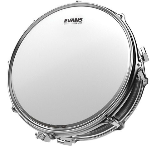 Parche Evans Redoblante Uv2 Arenado 14 Doble Capa B14uv2