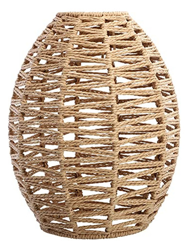 Lmpara Techo Hemp Tejida - Sustituto Pantalla Lmpara