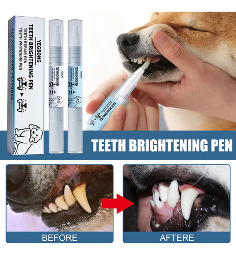 4 Canetas De Gel Para Remover Placa Bacteriana E Tártaro Par
