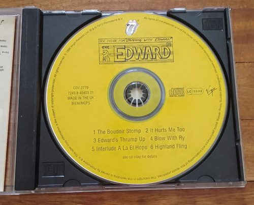 Jamming With Edward ! ( Rolling Stones / Mick Jagger ) / Cd Estándar (Usado)