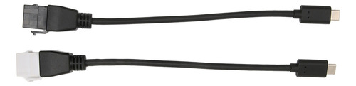 Cable De Extensión Tipo C, 2 Piezas A Conector Hembra A Hemb
