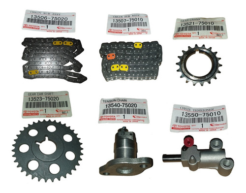 Kit De Tiempo De Meru 2.7 Motor 3trfe Toyota Original 11 Pz