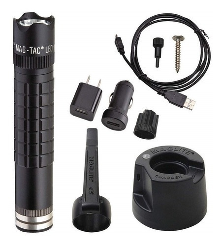 Linterna Lampara Maglite Magtac Tactica Trm1ra4 Recargable