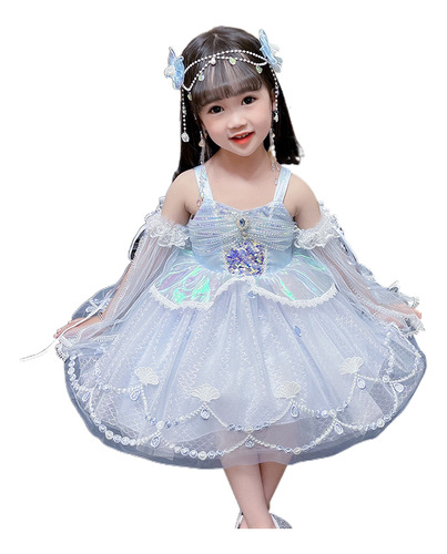 Vestido De Princesa Lolita Para Niñas, Vestido De Cumpleaños