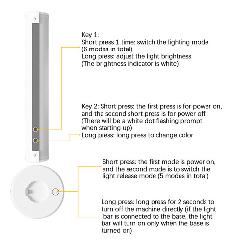E Rgb Slide Pickup Lamp Festival Party Lamp E-sports Desktop