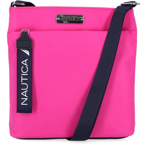 Bolso Bandolera De Nailon Para Mujer Con Correa Ajustable -b