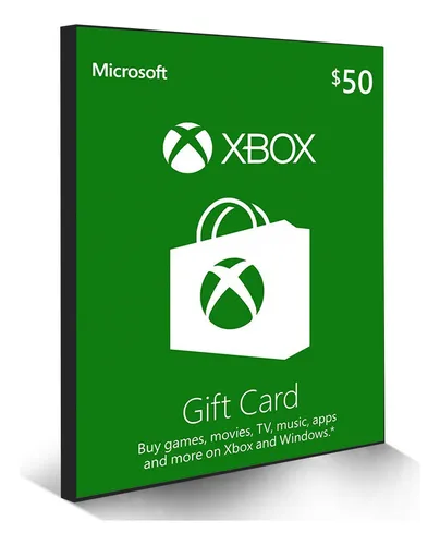 Cartão Presente Xbox Gift Card Microsoft Brasil R$ 25 Reais