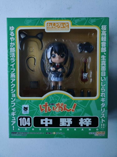 Imagen 2 de 2 de Figura Azusa Nakano De Kon # 104 Nendoroid Anime
