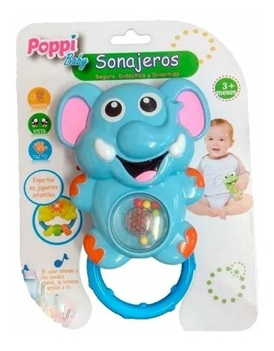 Sonajero Con Luz Y Sonido Animales Bebe Child