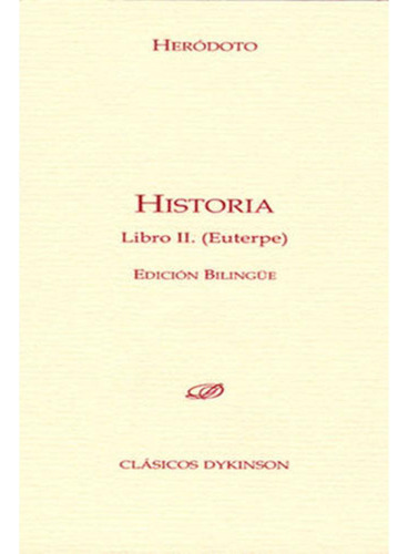 Libro- Historia. Libro Ii. Euterpe
