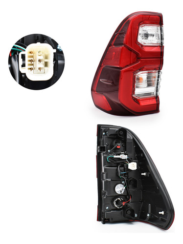 Calavera Hilux 2021 2022 2023 Led Izquierda*