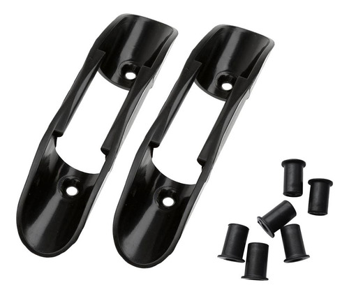 2 Piezas Universal Paddle Clip Holder Oars Keeper + 6x Goma