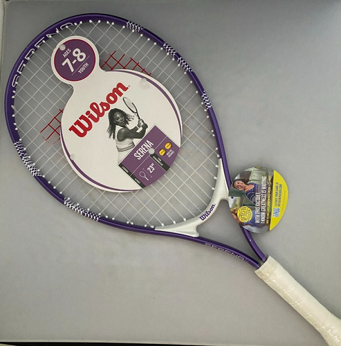 Imagen 3 de 6 de Raqueta De Tenis Wilson Serena 23 Niña De 7 A 9 Años