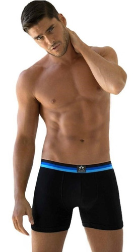 Boxer Algodon Lycra Elastico Desing S Al 3xl Acrobata 5087