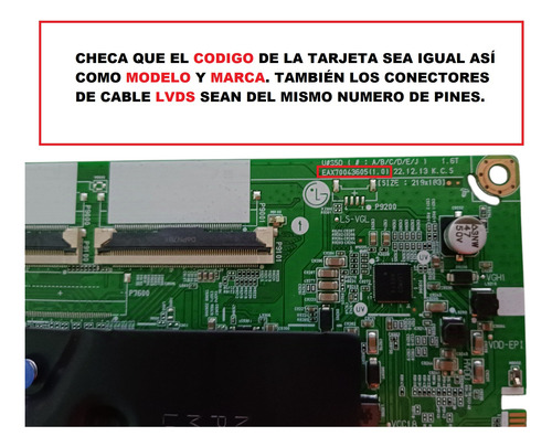 Lg 43ur7800psb, Main Eax70043605(1.0) (Usado)