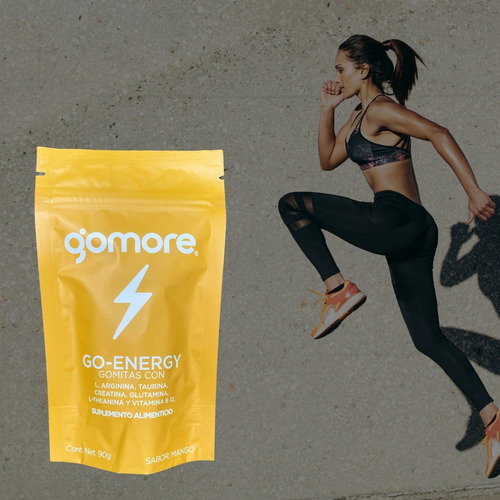 Gomore Go-energy Creatina, Glutamina, Arginina 3 Bolsas 90g