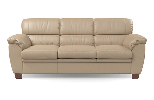 Sofa 3 Cuerpos 100% Cuero Natural - Alias