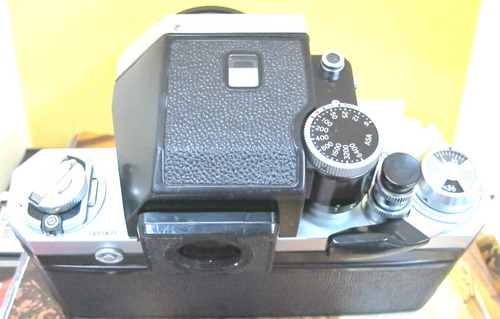 Camera Nikon F Com Lente 50 Mm 1: 1.4 Super Nova